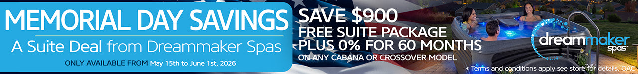 Free Suite Package With any Cabana or Crossover - Save Up To $900