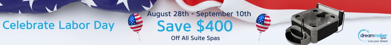 Save $400 Off All Suite Spas
